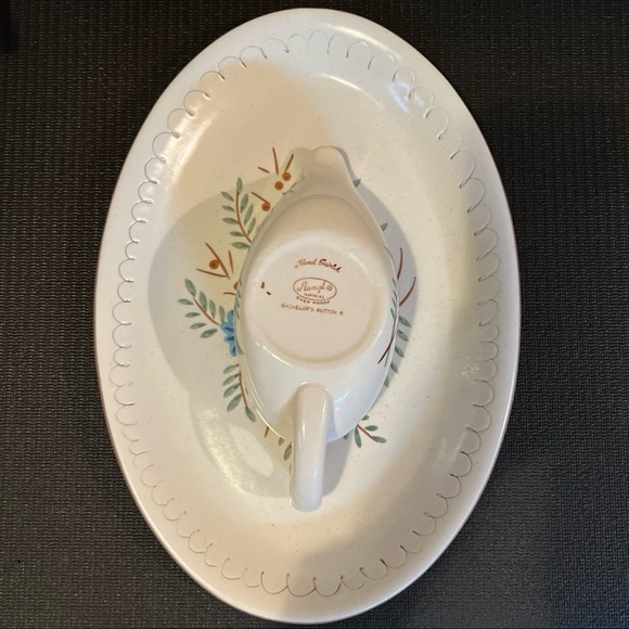 Stangl Oval Platter and Gravy Boat Set - Multicolor - Picture 7 of 10